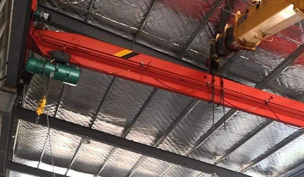 安徽滁州行車行吊銷售廠家10噸抓斗吊鉤兩用行車